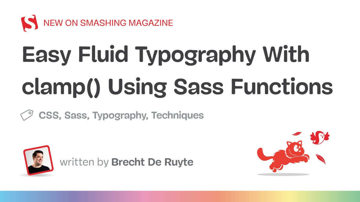 Easy Fluid Typography With clamp() Using Sass Functions