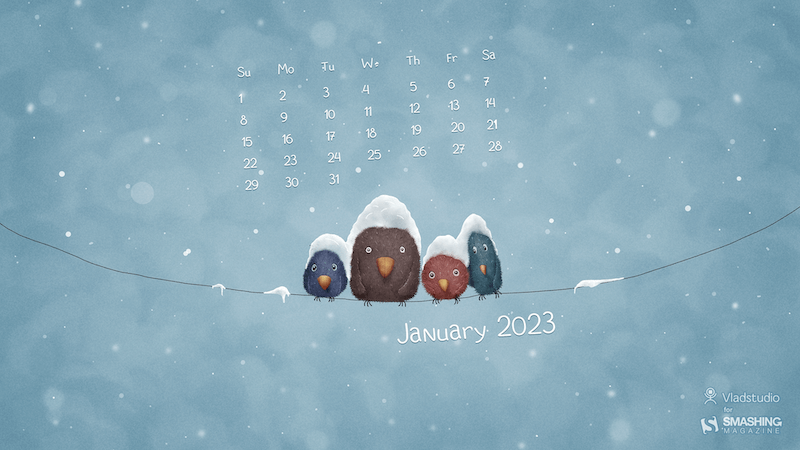 Opening The Doors To 2023 (January Wallpapers Edition)