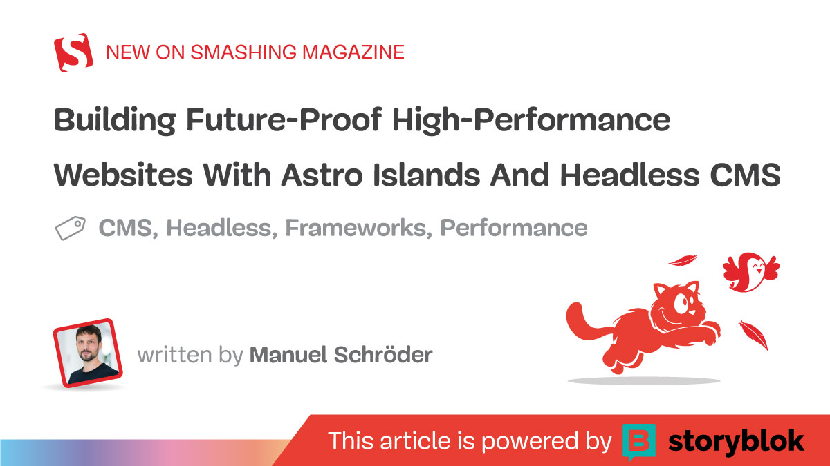 Building Future-Proof High-Performance Websites With Astro Islands And Headless CMS