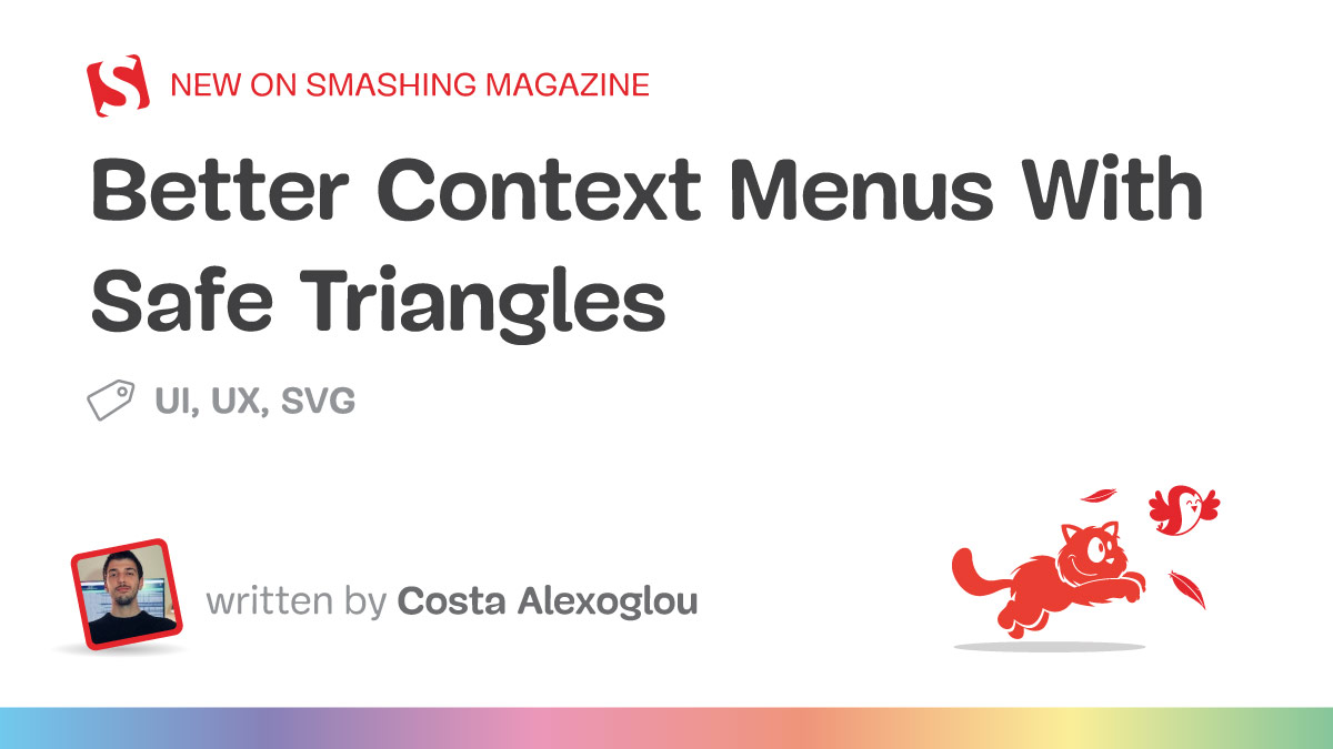 Better Context Menus With Safe Triangles