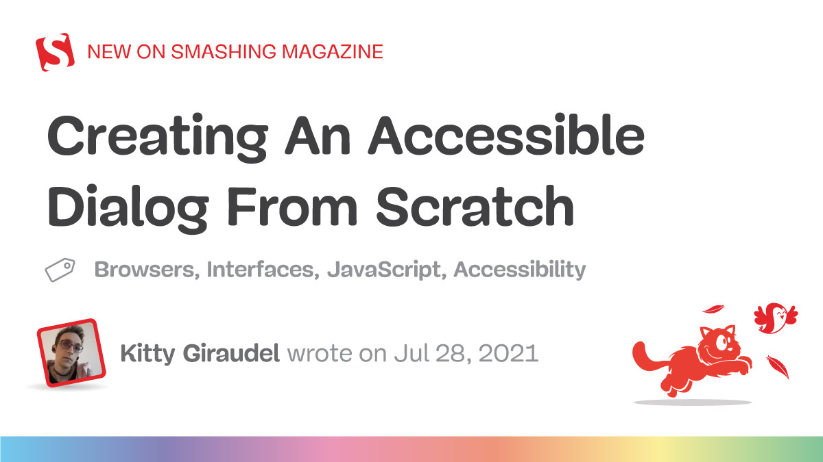 Creating An Accessible Dialog From Scratch