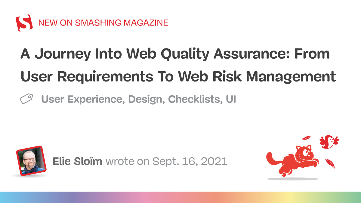 Web Quality Assurance: From User Requirements To Web Risk Management