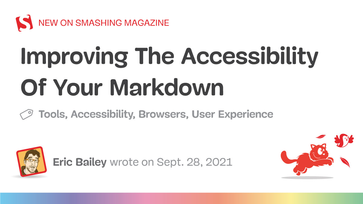 Improving The Accessibility Of Your Markdown