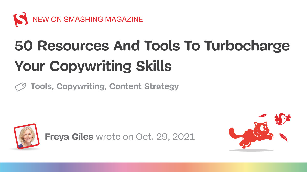 50 Resources And Tools To Turbocharge Your Copywriting Skills