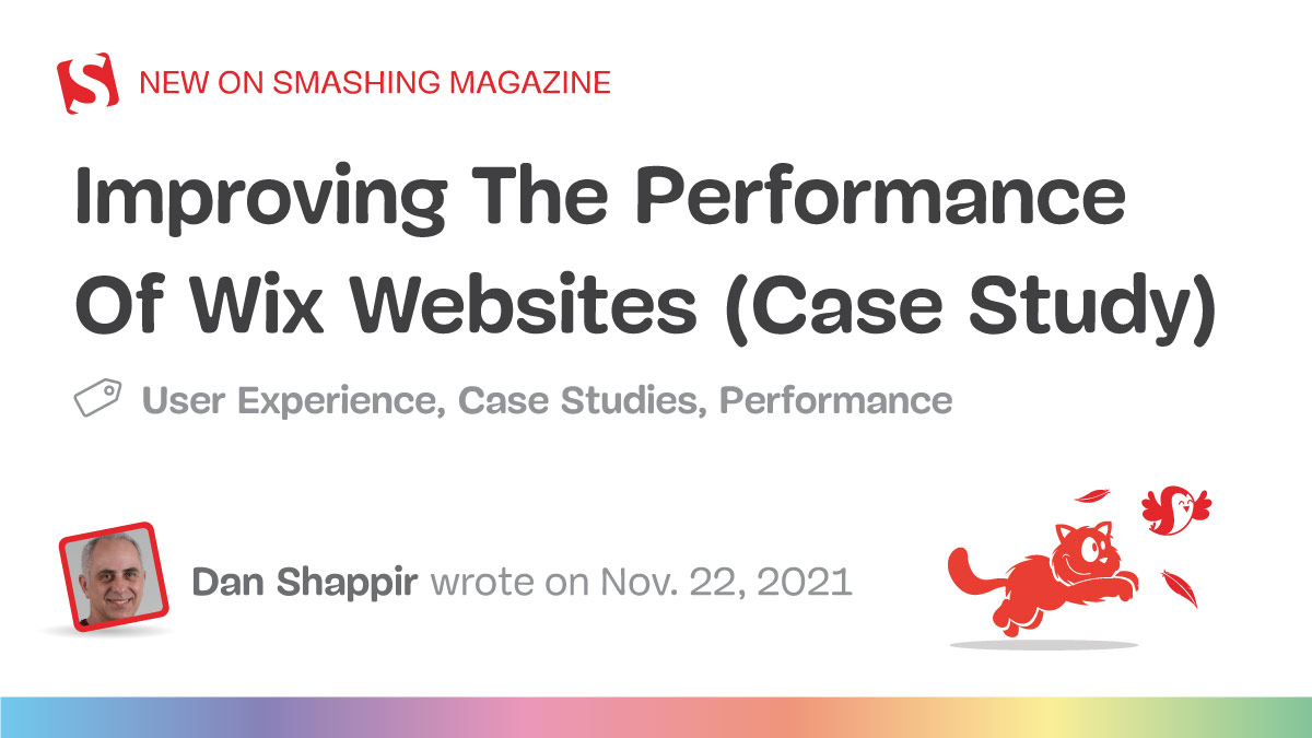 Improving The Performance Of Wix Websites (Case Study)