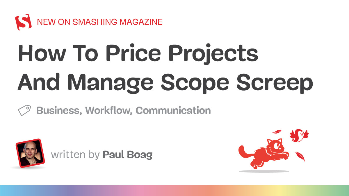 How To Price Projects And Manage Scope Screep