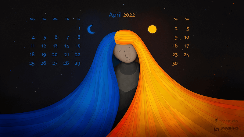 A Time For Reflection (April 2022 Desktop Wallpapers Edition)
