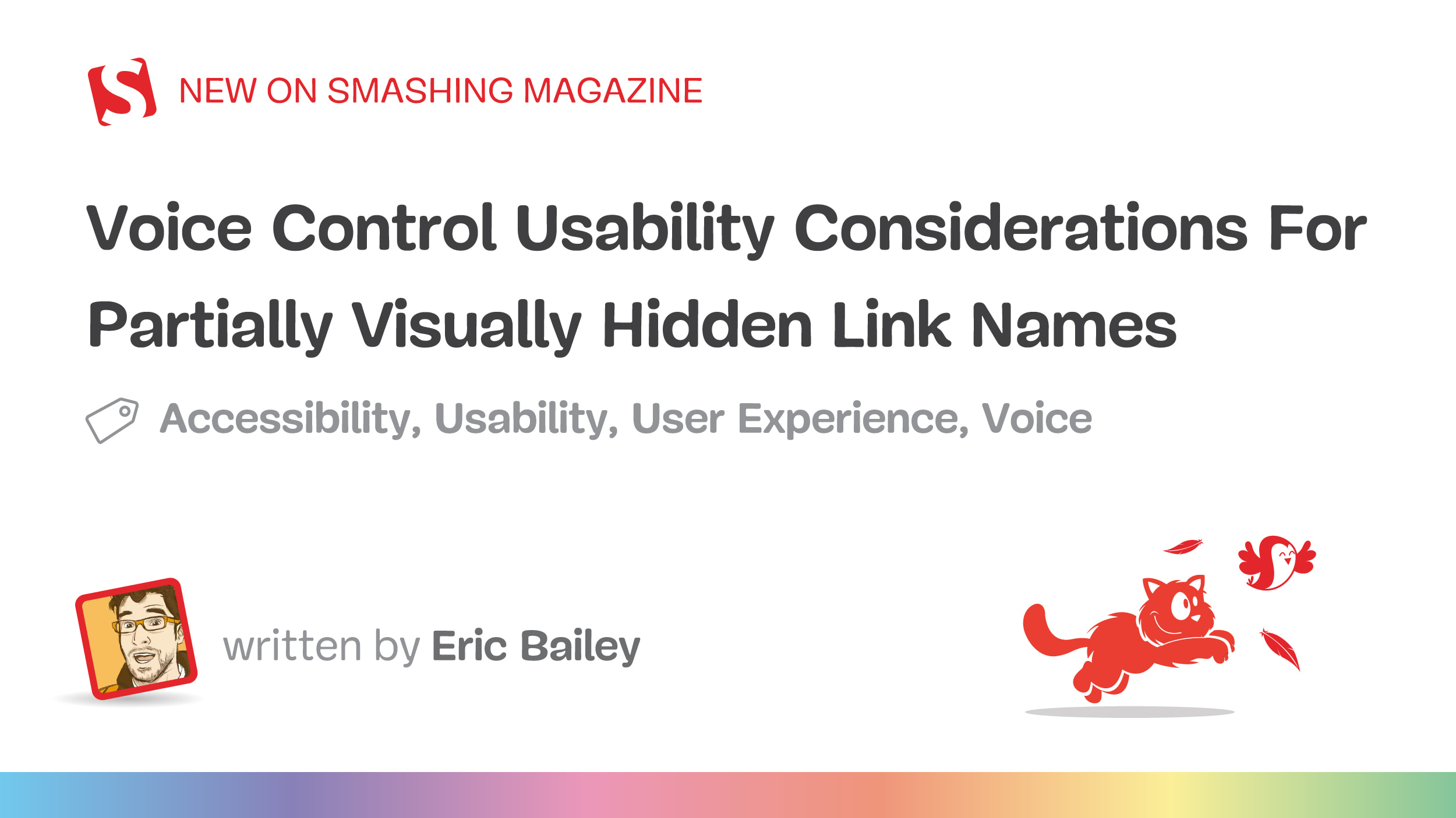 Voice Control Usability Considerations For Partially Visually Hidden Link Names