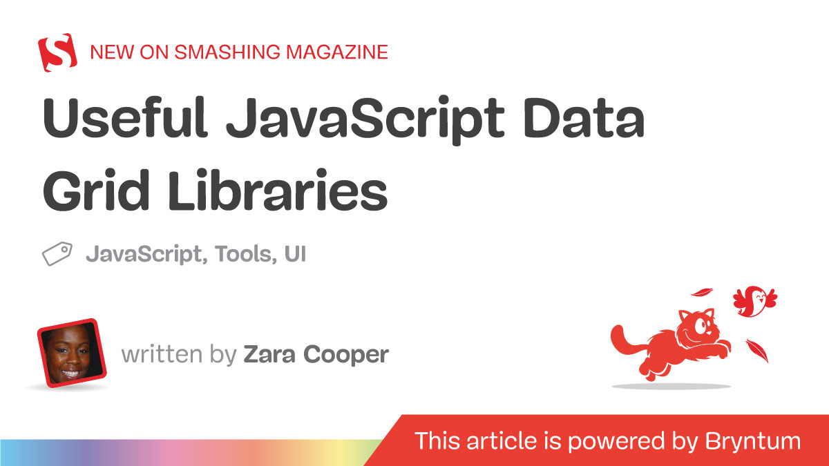 Useful JavaScript Data Grid Libraries