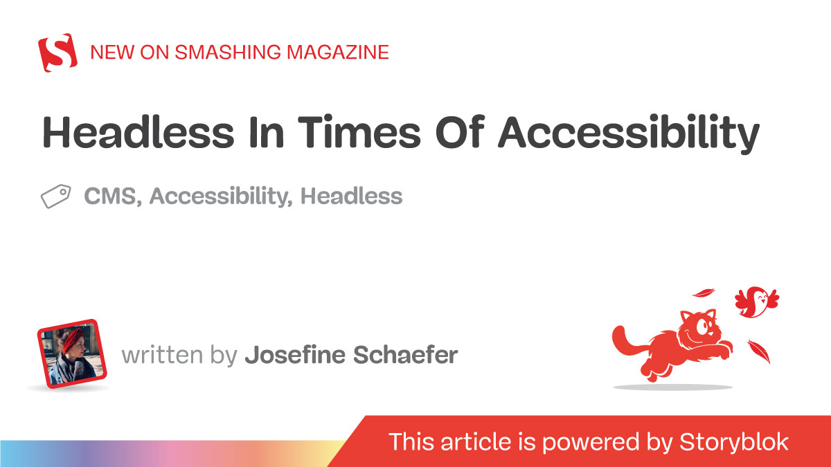 Headless In Times Of Accessibility