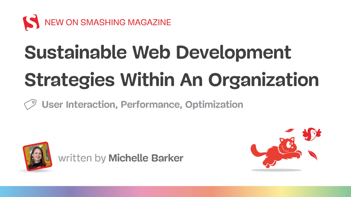 Sustainable Web Development Strategies Within An Organization