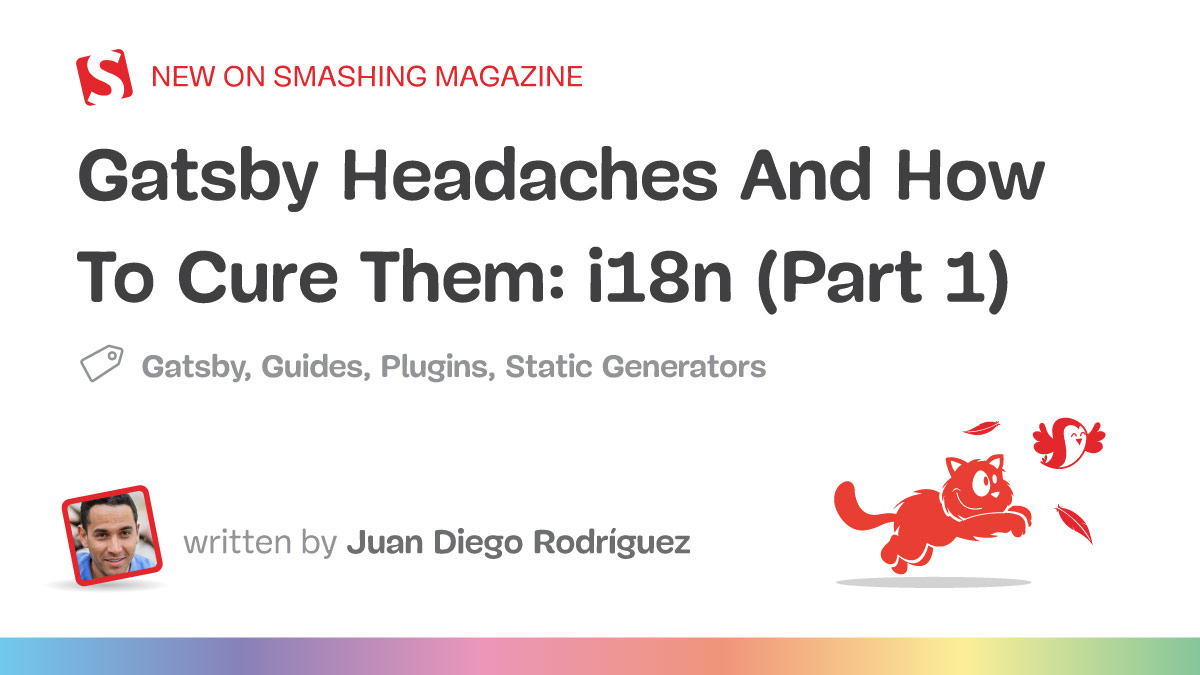 Gatsby Headaches And How To Cure Them: i18n (Part 1)