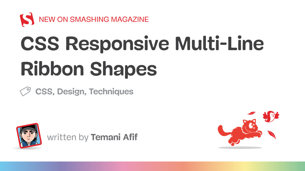 CSS Responsive Multi-Line Ribbon Shapes (Part 2)