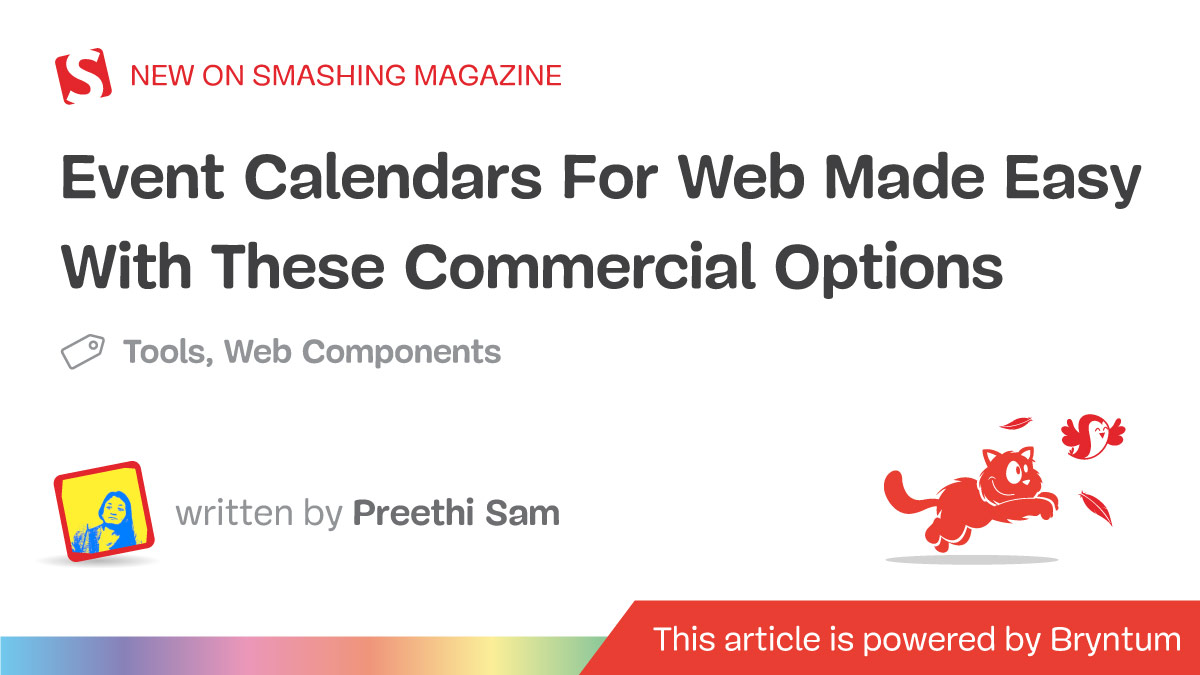 Event Calendars For Web Made Easy With These Commercial Options