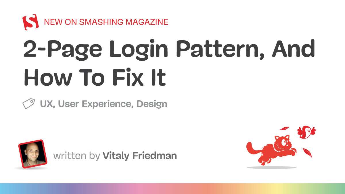 2-Page Login Pattern, And How To Fix It