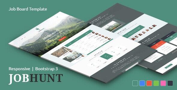 JobHunt - Elegant Job Board HTML Template