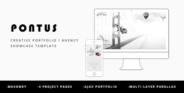 Pontus - Creative Portfolio / Agency Template