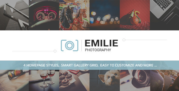 Emilie - Photography Portfolio HTML Template