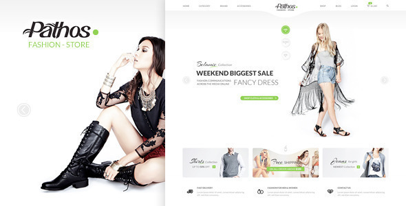 Pathos - eCommerce Responsive HTML Template