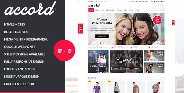 Accord - Responsive Multipurpose HTML5 Template