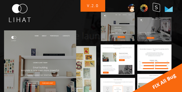 Lihat - Responsive Email + StampReady Builder