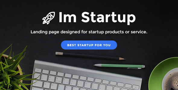 ImStartup - Product and Services Landing Pages With Builder