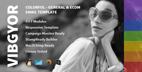 Vibgyor - Multipurpose Creative Email Template