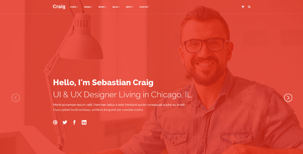 Craig - Creative Services | Portfolio | Personal Landing Page