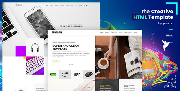 Tensilon | Multipurpose Html Template