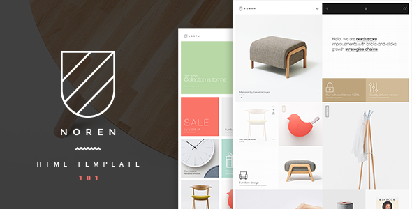 Noren - Multi Store Responsive HTML Template