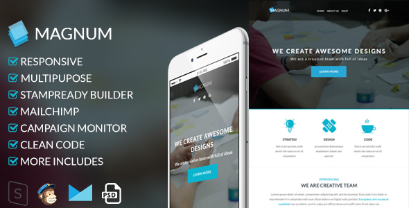 Magnum - Responsive Email Template
