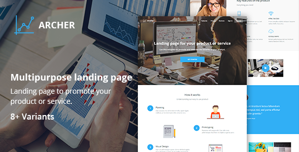 Archer - Responsive Landing Page