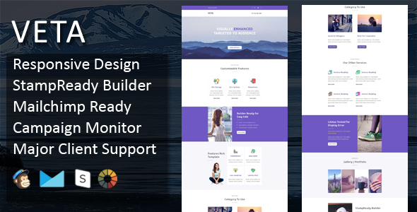 Veta - Multipurpose Responsive Email Template