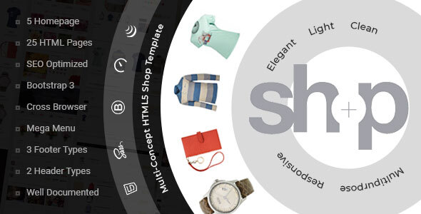 Shop — e-Commerce HTML Template