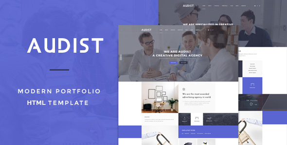 Audist - Modern Portfolio HTML5 Template