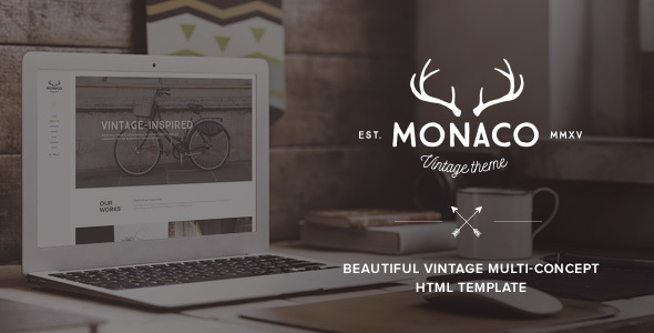 Monaco ��� Vintage Multi-Concept HTML Template