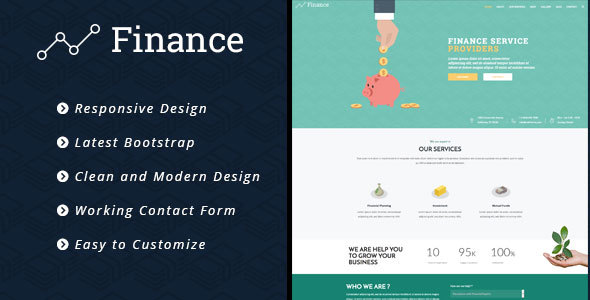 Finance - Consulting Business HTML5 Template