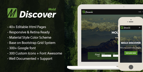 Mold Discover | Travel & Tour HTML Template