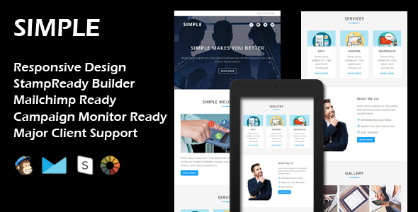 SIMPLE - Multipurpose Responsive Email Template