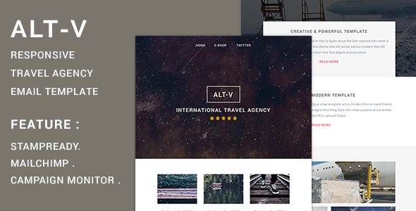ALT-V Responsive Email Template