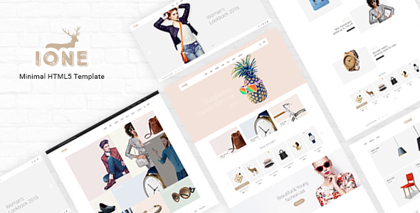 iOne | Portfolio Ecommerce Template