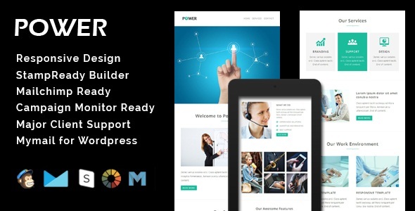 POWER - Multipurpose Responsive Email Template