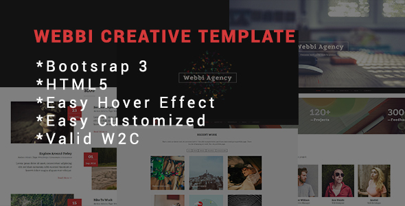 Webbi Creative Template