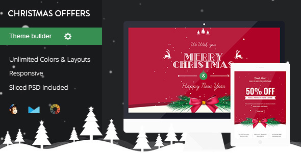 Christmas Offers - Complete Set of Christmas Email Templates