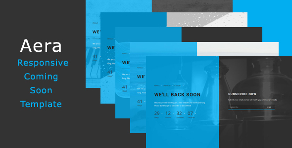 Aera - Responsive Coming Soon Template