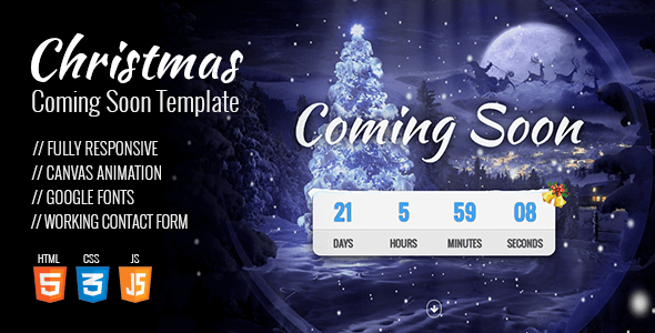 Christmas Coming Soon Template
