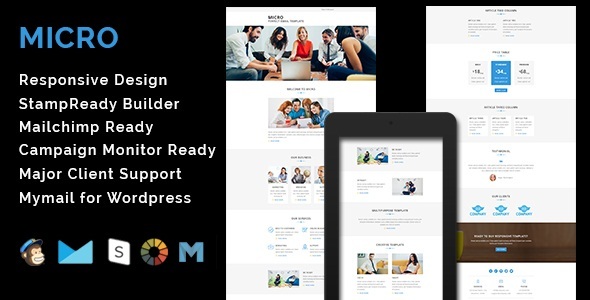 MICRO - Multipurpose Responsive Email Template