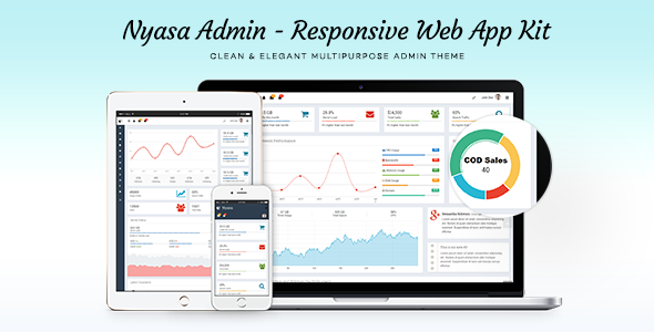 Nyasa Responsive Admin UI Template