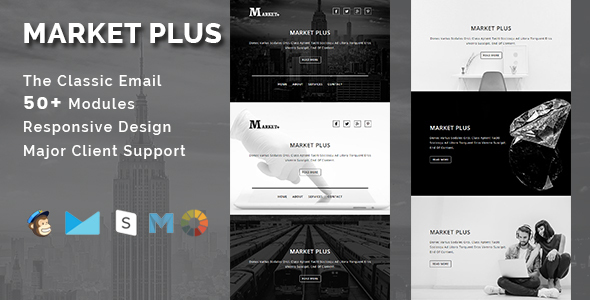 MARKET PLUS - Multipurpose Responsive Email Template