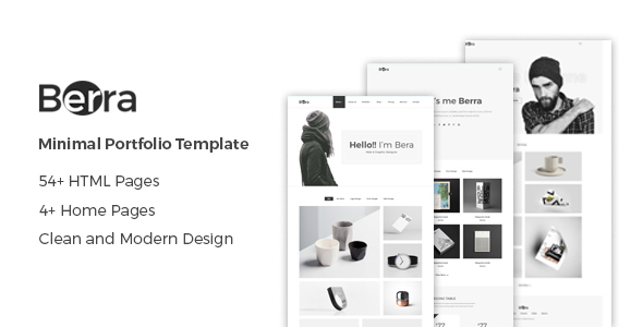 Berra - Minimal Personal Portfolio HTML Template